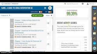 HUS 237 D20 : How Do I Find Assignments in MINDTAP?