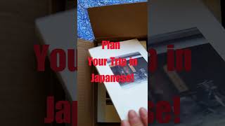 I published a Japanese Travel Planner!  Part 1 Unboxing "Plan Your Trip in Japanese" #japantrip