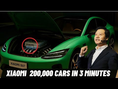 Xiaomi Just Sold 200,000 Cars in 3 Minutes – From Smartphones to Supercars!