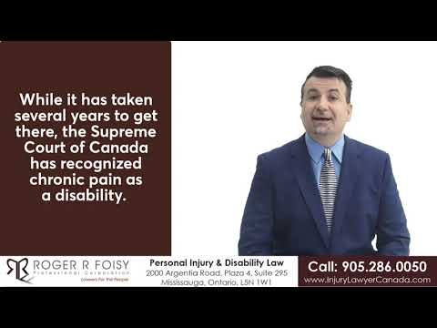 Long Term Disability and Chronic Pain