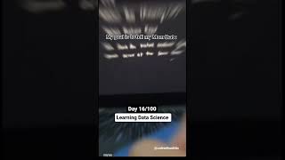 Day 16/100 of My Data Science Learning Journey  #datascience #100dayschallenge #100daysoflearning