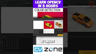 Color Detection in images #cvzone #computervision