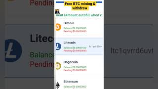 #whalesmining.com Free BTC, Ethereum, LTC, mining. Join now & withdraw your money