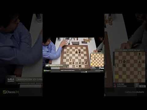 Hikaru Finally Wins vs. Magnus! #hikaru #hikarunakamura #magnus #magnuscarlsen #chessmaster