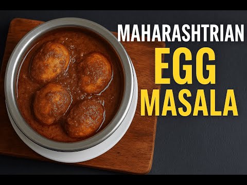 How To Make Egg Masala Maharashtrian Style | तड़केदार अंडा मसाला | Authentic & Spicy Egg Masala