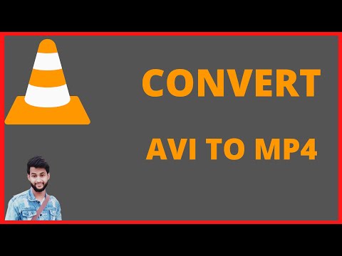 How to Convert AVI to MP4 using VLC Media Player II Avi File Ko Mp4 Mai Convert Kaise Kare