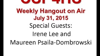 CSP4HS Guest Speakers: Irene Lee and Maureen Psaila-Dombrowski