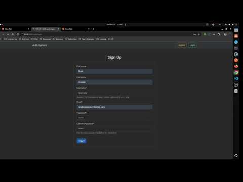 auth system