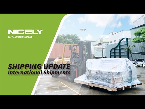 Nicely - Information Share｜EG-8002 Label Slitter to USA｜常青分條機