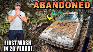 Real-Time Cleaning of the RAREST Car From The '80s!