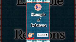 Example of Relations | Relations and Functions | Simplified Statistics by Chesta