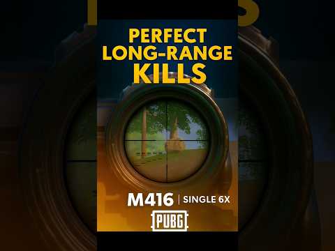 👉 Pro Long-Range M416 Shots with Sinhala fun 😂 | PUBG Mobile Single Tap 6x Scope! #pubg #pubgmobile
