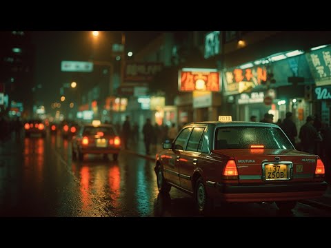 City Noir Jazz Night | Smooth Saxophone for Rainy Urban Drives & Deep Focus Mood