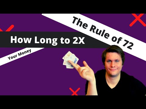 The Rule of 72 Explained - How Long to Double Your Money?