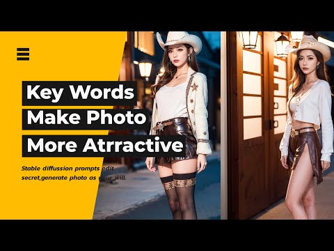 The Key Words Make Your Stable Diffusion Photo More Attractive /4k Ai Art/Prompts secret/AI girls