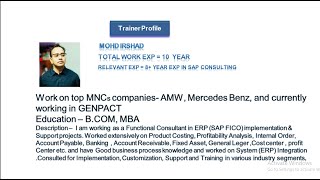 SAP FICO | SAP JOBS | SAP AS A CAREER | SAP Controlling | SAP FICO Syllabus | SAP LIVE CLASSES