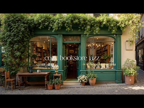 Cozy Bookstore Jazz | Smooth Bossa Nova Jazz to Read, Study and Work in a Relaxing Morning