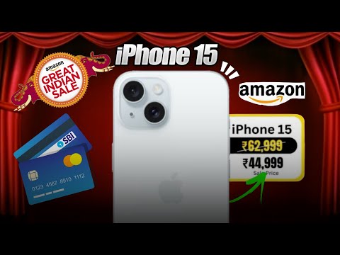 iPhone 15 Price Reveal - Amazon Great Indian Sale 2025