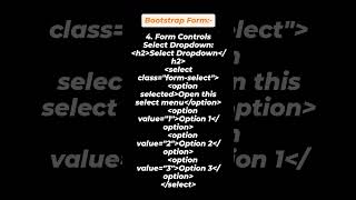 "Create a Stylish Select Dropdown with Bootstrap – Easy Form Control for Better UX!"