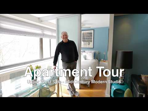 Why He Chose to Live in a 550 Sq Ft NYC Studio For 28 Years – FULL TOUR