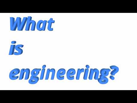 What is engineering?