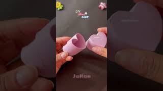DIY cute paper mini cake 🧁💗 #diy #craft #papercraft #shortvideo #handmade #giftideas