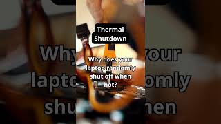 Why Did My Laptop Just Shut Off?! #Overheating #LaptopTips #ThermalShutdown