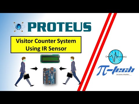 Bidirectional Visitor Counter System Using Arduino & Proteus