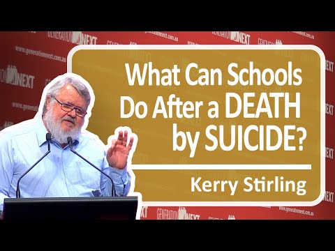 What Can Schools Do After a Death by Suicide?