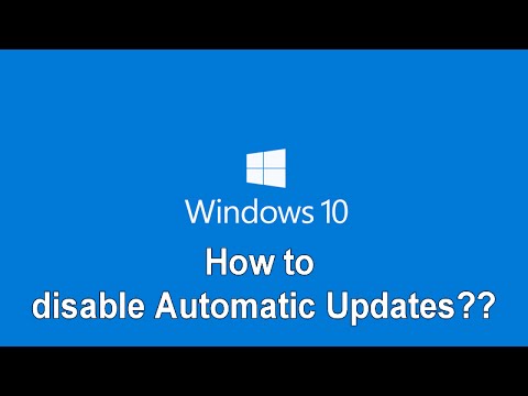 [Windows] How to disable automatic updates in Windows 10 ??