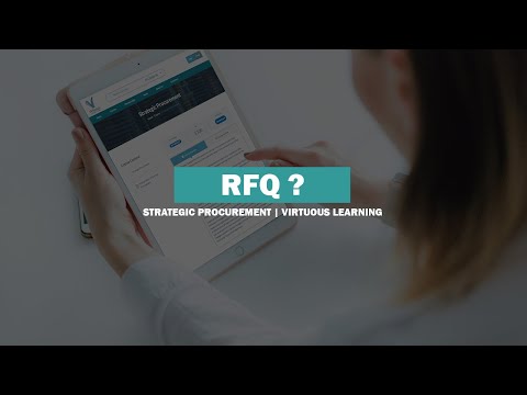Request for Quotation (RFQ) | Online Learning | Strategic Procurement | Virtuous Learning