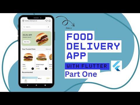 Flutter Food  App – The MVVM + Provider Series. Part One