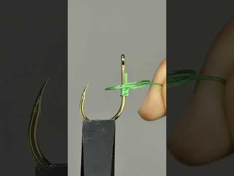 🎣 Perfect Fishing Nail Knot | Like a Pro! 🔥 #DIY #FishingKnots #PerfectKnot #DIYShorts #HowTo