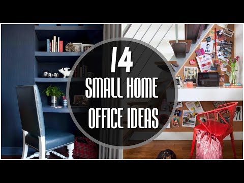 14 SMALL HOME OFFICE IDEAS