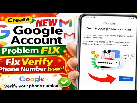 Unlimited Skip Gmail Create || New Method 2026 | gmail account verification problem /নতুন মেথড ২০২৫/