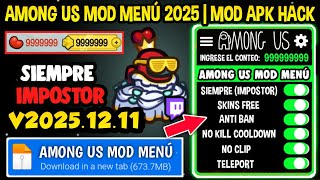 Among Us APK Mod Siempre Ser Impostor 2025.12.11 (Todo desbloqueado) (Free Chat) Anti Ban mediafire 