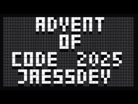 Advent of Code 2025 Day 3 - Stream Recording