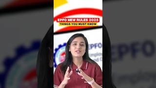 EPFO New Rules 2025 | EPFO Simplifies Withdrawals | Sleepy Classes IAS #epfo #upsc #newrules #shorts