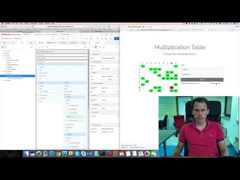 Multiplication Table Project: Building a Custom Authentication scheme in Oracle APEX