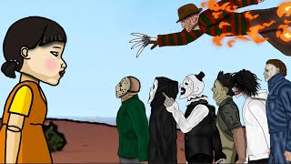Squid Game vs Monsters " Animation dc2 "