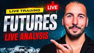 🔴 LIVE DAY TRADING Nasdaq Futures Scalping | NQ Order Flow + Price Action [Jan 16]