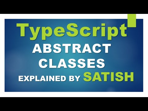 learn TypeScript | Abstract Class | Abstract methods | Concrete Methods #typescript