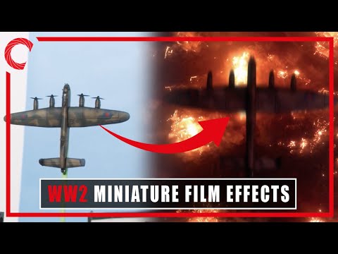 WW2 MOTION CONTROLLED MINIATURES! Aerial Shot Composite