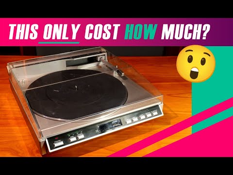 The Realistic LAB-2100 Linear Tracking Turntable- Warning: This Turntable Might Contain Balrogs!