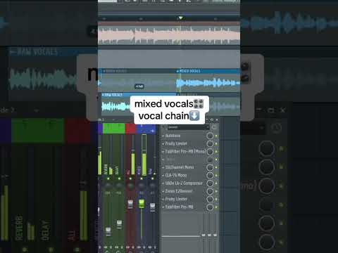 How to mix raw vocals like juice world #flstudio