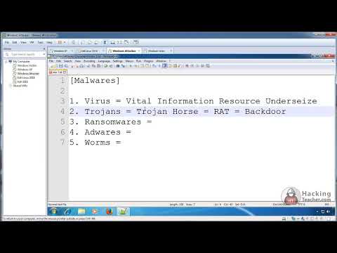 Black Hat Hacking Course Series Part 4 Malwares_Introduction #windows #cyberhack #tech