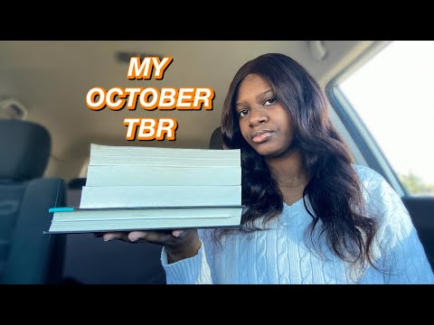 My October TBR | books I want to read this month