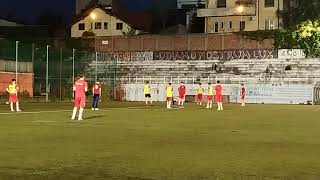 Dinamo Bucuresti U14. The coach asked the players to attack the goal post. Scouting 24.04.2025 ⚽ ✍🏻📝