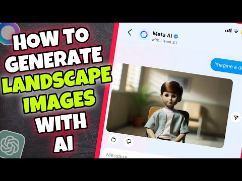 How to Generate HORIZONTAL / LANDSCAPE Images with Meta AI or ChatGPT