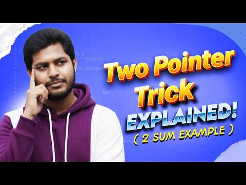 Two Pointer Approach in Telugu 🔥 | Solve 2 Sum Problem Fast | DSA Series 💻 Step-by-Step Explanation